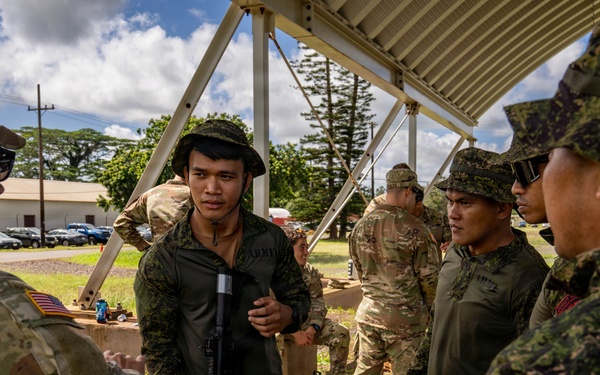 Partner Nations Participate in M4 Carbine Training at Pacific Land Forces Team Readiness Challenge 2026
