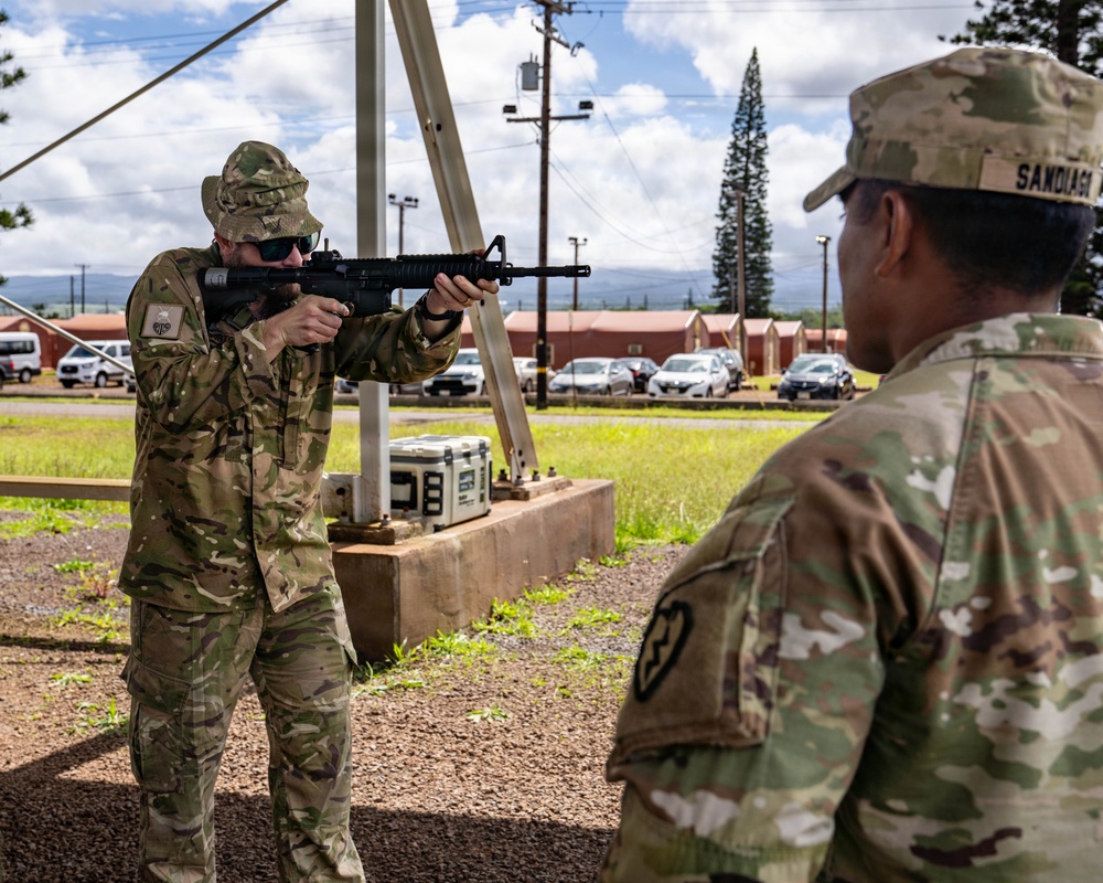 Partner Nations Participate in M4 Carbine Training at Pacific Land Forces Team Readiness Challenge 2026