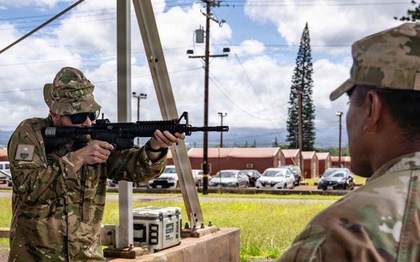 Partner Nations Participate in M4 Carbine Training at Pacific Land Forces Team Readiness Challenge 2026