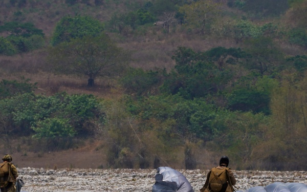 Balikatan 26: U.S., Philippine special operations forces execute friendship jumps