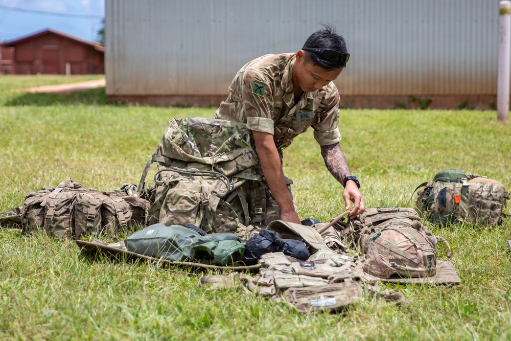 Allied and Partner Forces Conduct Equipment Layouts at Schofield Barracks