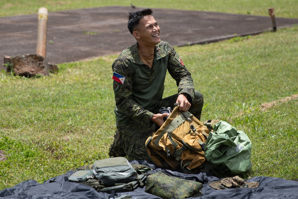 Allied and Partner Forces Conduct Equipment Layouts at Schofield Barracks