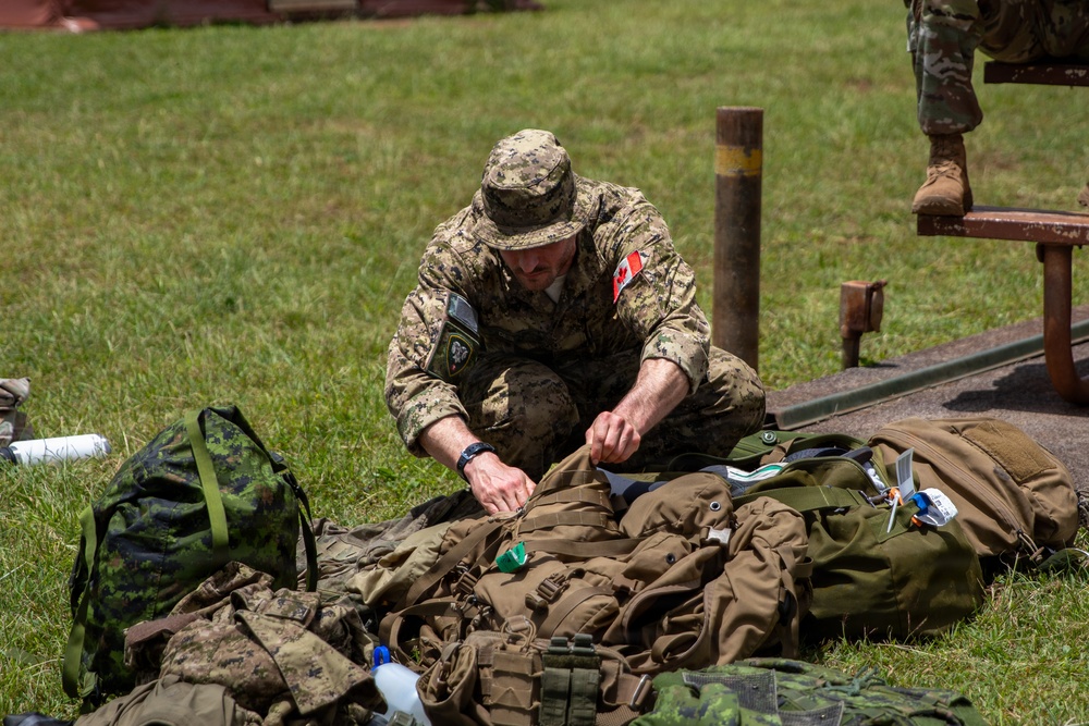 Allied and Partner Forces Conduct Equipment Layouts at Schofield Barracks