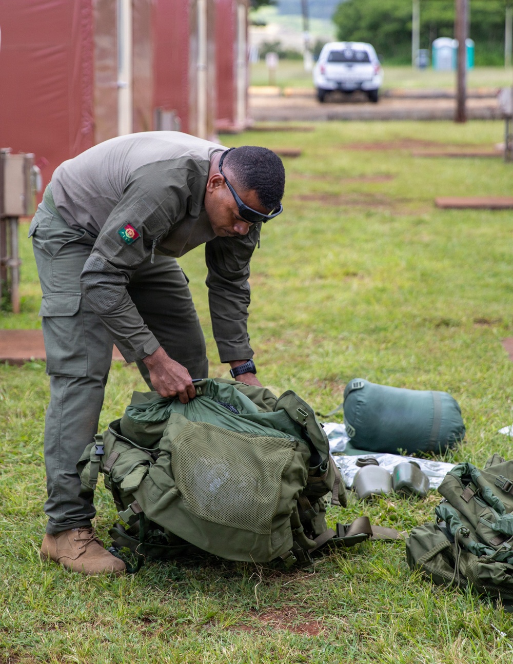Allied and Partner Forces Conduct Equipment Layouts at Schofield Barracks