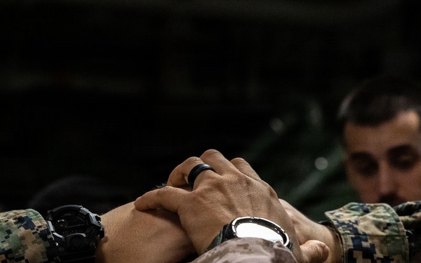 11th MEU Marines, Sailors Conduct Evacuation Control Center Training Aboard USS Boxer