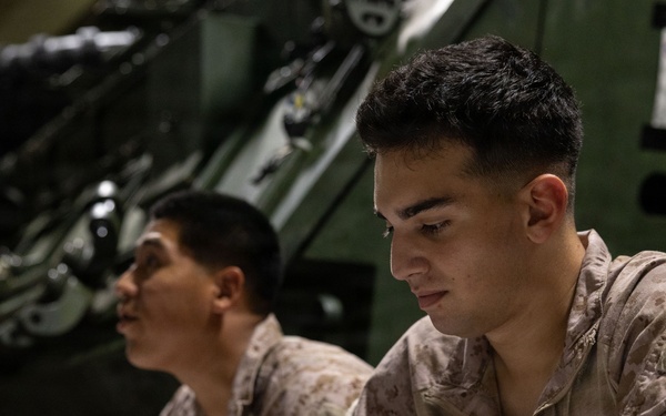 11th MEU Marines, Sailors Conduct Evacuation Control Center Training Aboard USS Boxer