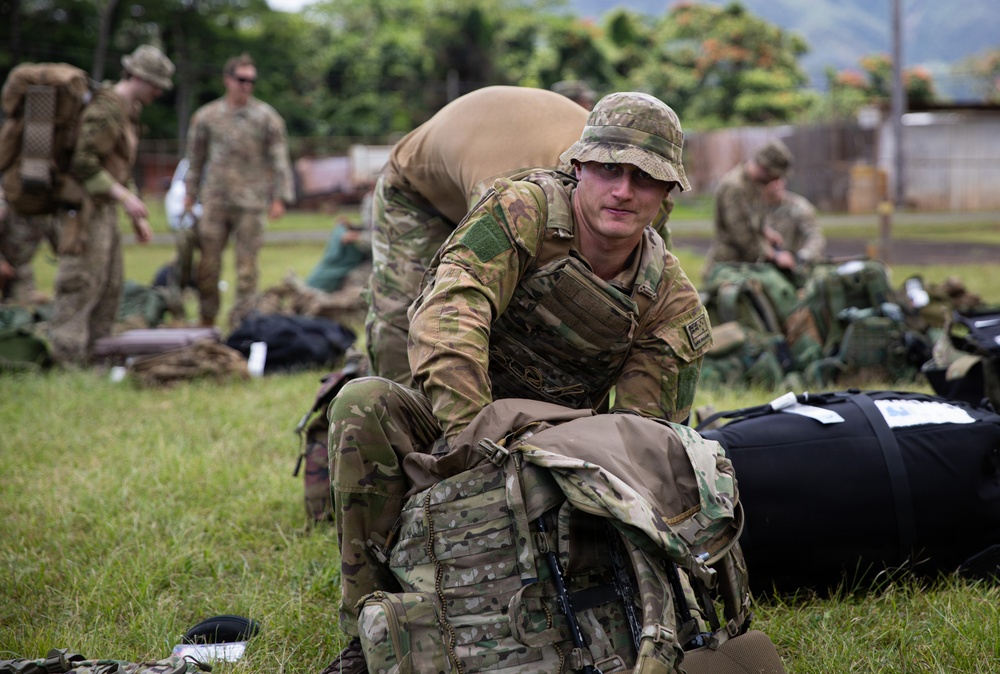 Allied and Partner Forces Conduct Equipment Layouts at Schofield Barracks