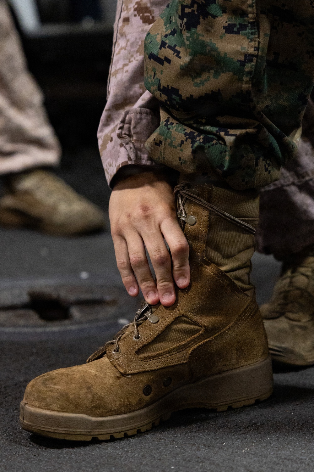 11th MEU Marines, Sailors Conduct Evacuation Control Center Training Aboard USS Boxer