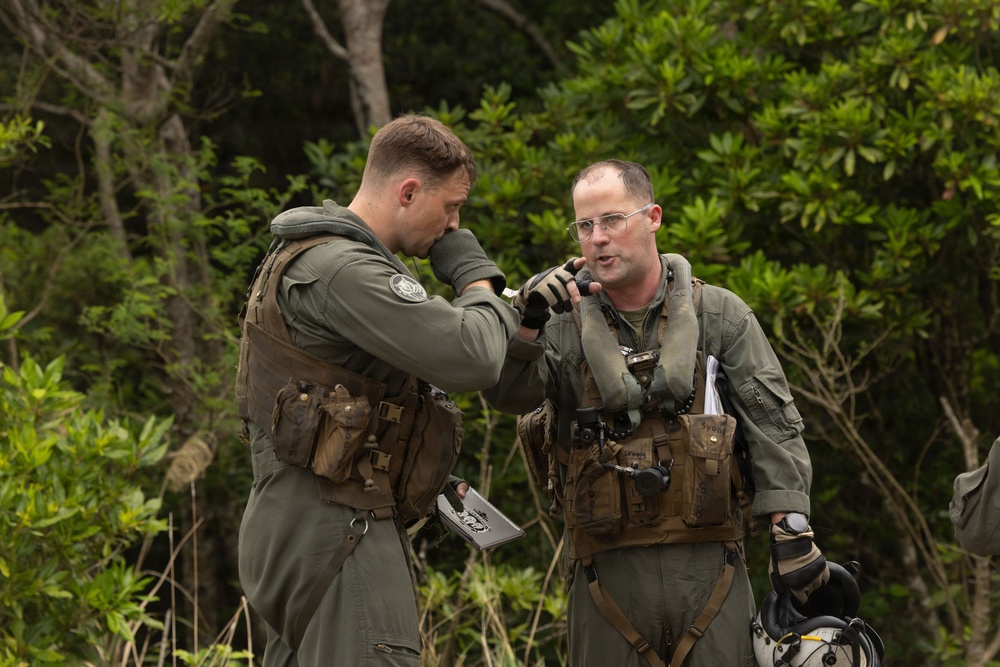 U.S. Marines Conduct Flyway Drills
