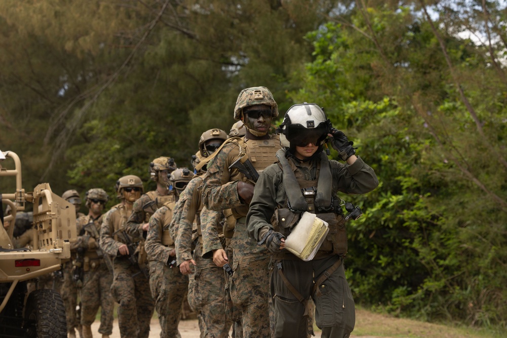 U.S. Marines Conduct Flyway Drills