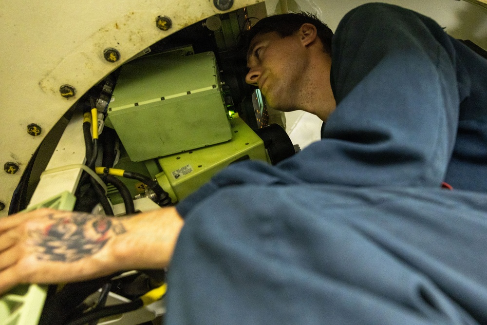 USS Portland Sailors Conduct Routine Operations