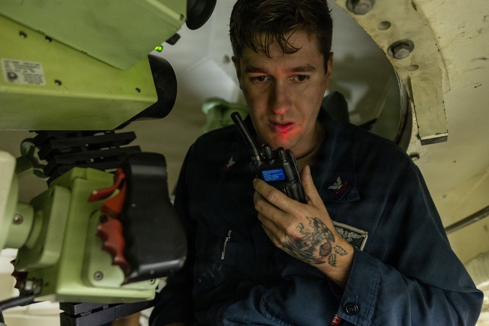 USS Portland Sailors Conduct Routine Operations