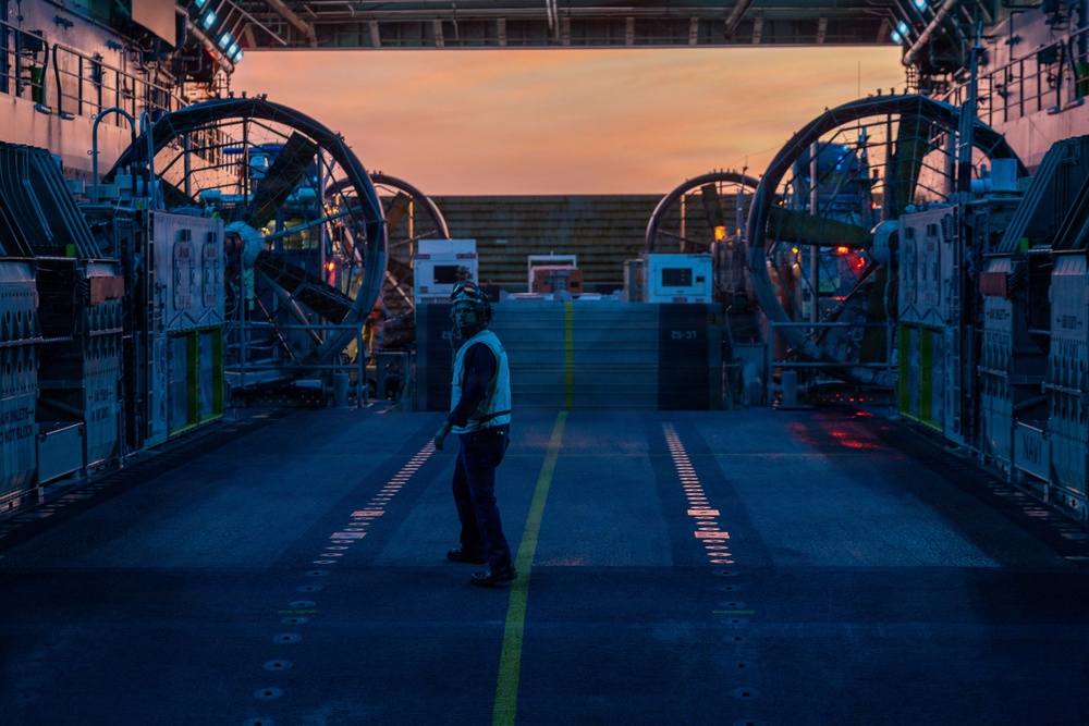 USS Portland Sailors Conduct Routine Operations