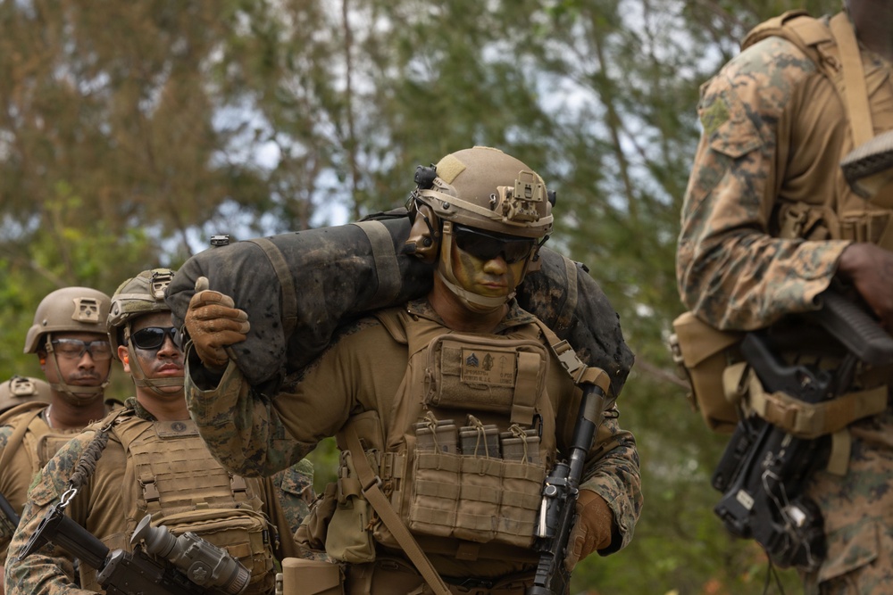 U.S. Marines Conduct Flyway Drills