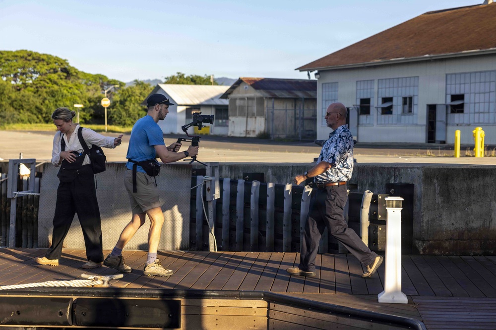 Navy Region Hawaii historian shares history for documentary