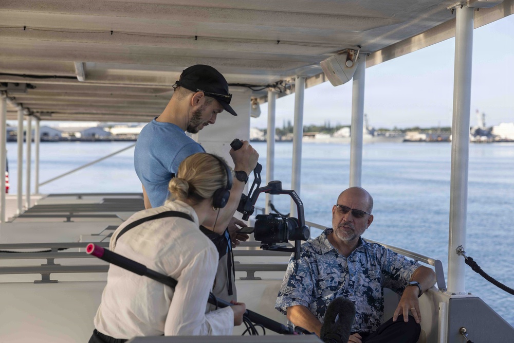 Navy Region Hawaii historian shares history for documentary