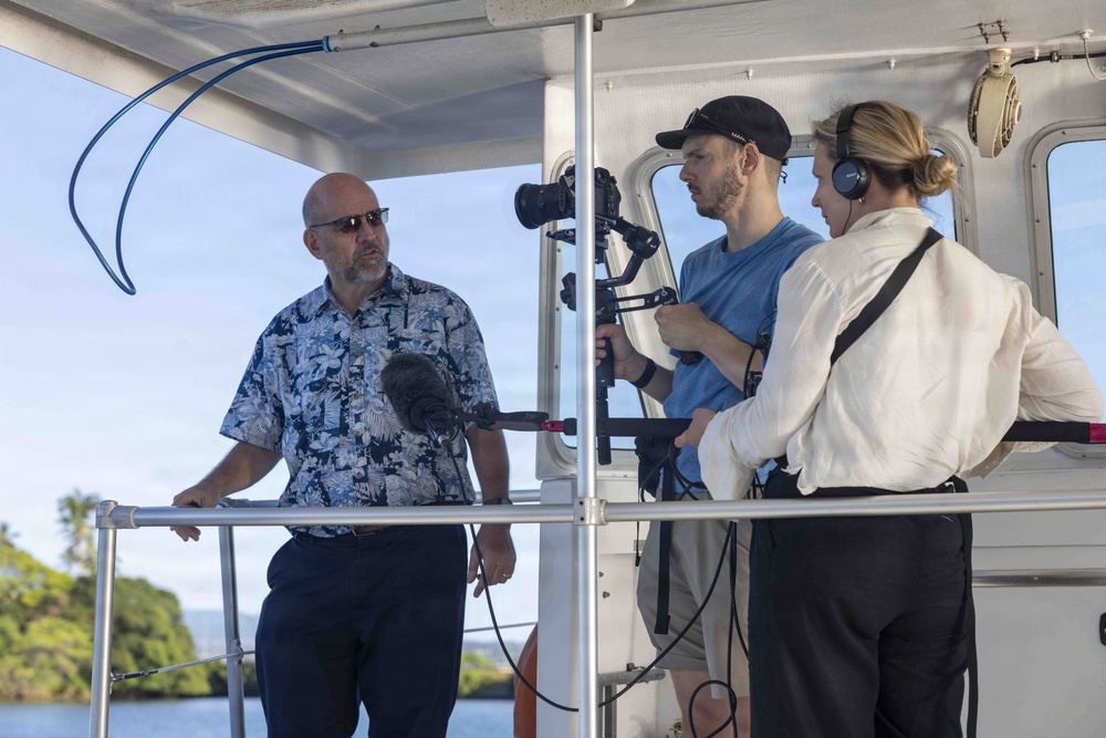 Navy Region Hawaii historian shares history for documentary