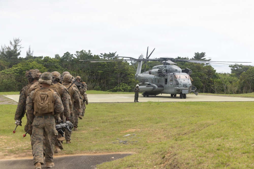 U.S. Marines Conduct Flyway Drills