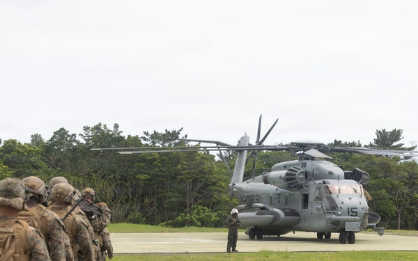 U.S. Marines Conduct Flyway Drills