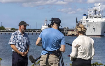 Navy Region Hawaii historian shares history for documentary