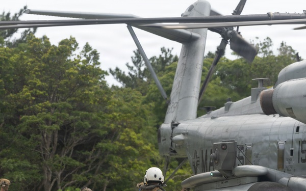 U.S. Marines Conduct Flyway Drills
