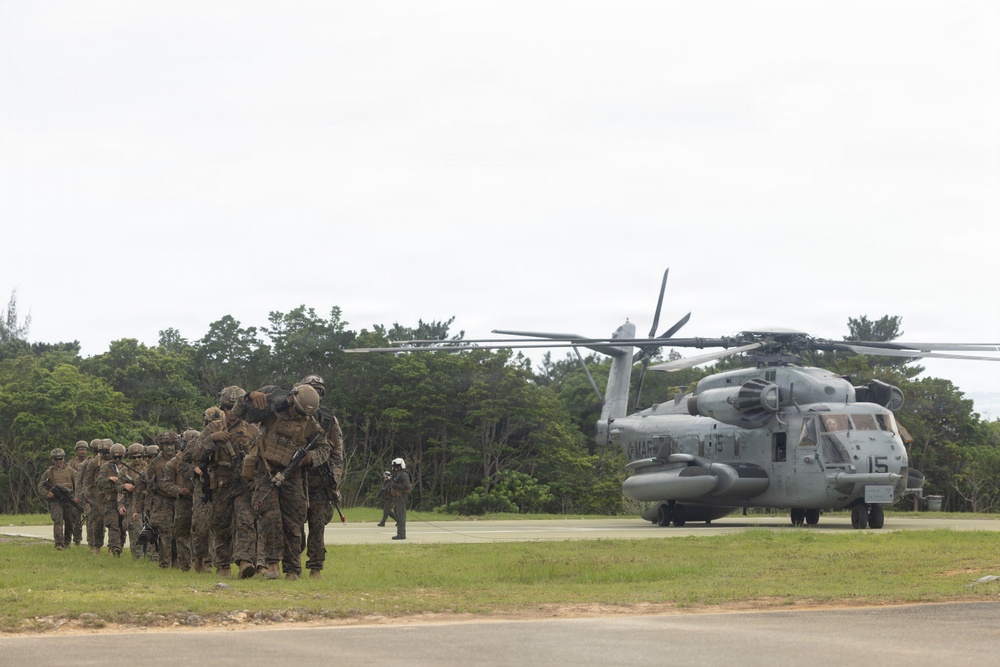 U.S. Marines Conduct Flyway Drills