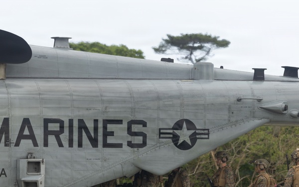 U.S. Marines Conduct Flyway Drills
