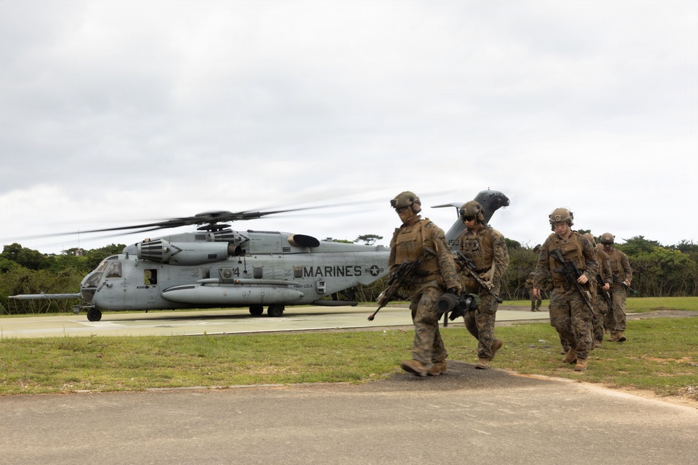 U.S. Marines Conduct Flyway Drills