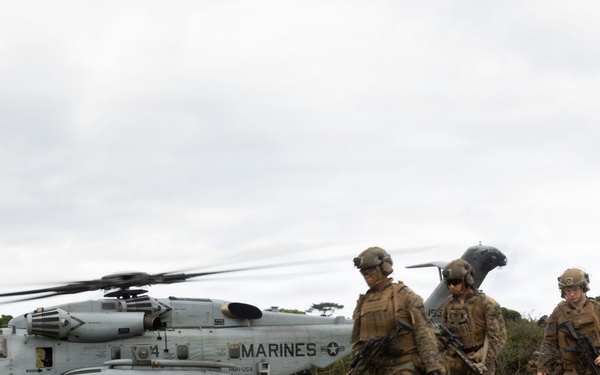 U.S. Marines Conduct Flyway Drills