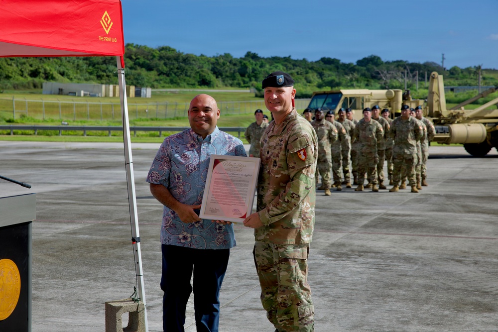 Task Force Talon Change of Command 2025