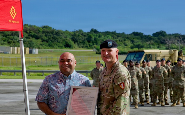 Task Force Talon Change of Command 2025