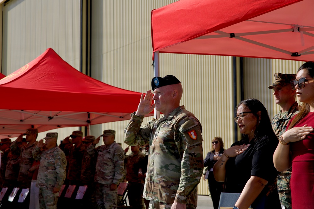 Task Force Talon Change of Command 2025