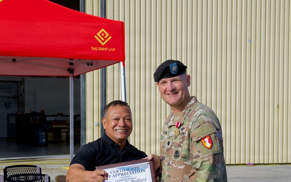 Task Force Talon Change of Command 2025