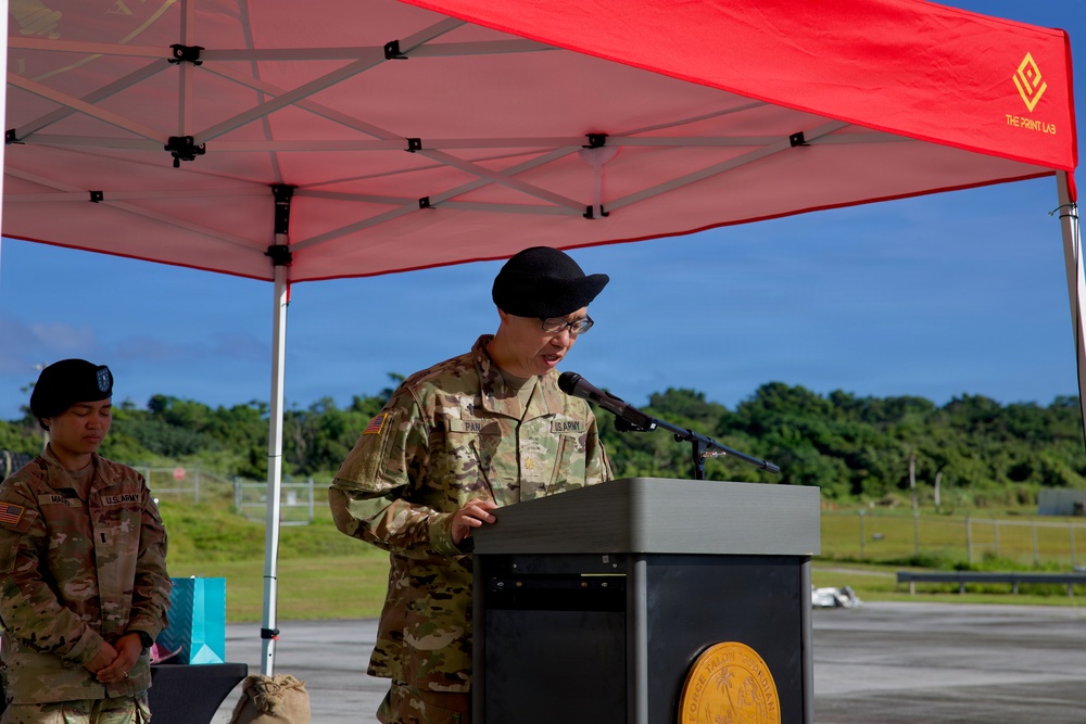Task Force Talon Change of Command 2025