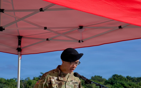 Task Force Talon Change of Command 2025