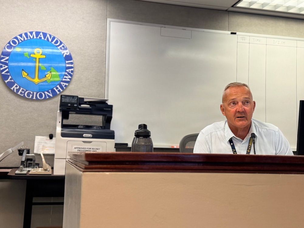 Navy Region Hawaii Kicks Off HURREX 2026 at Joint Base Pearl Harbor-Hickam to Enhance Destructive Weather Preparedness