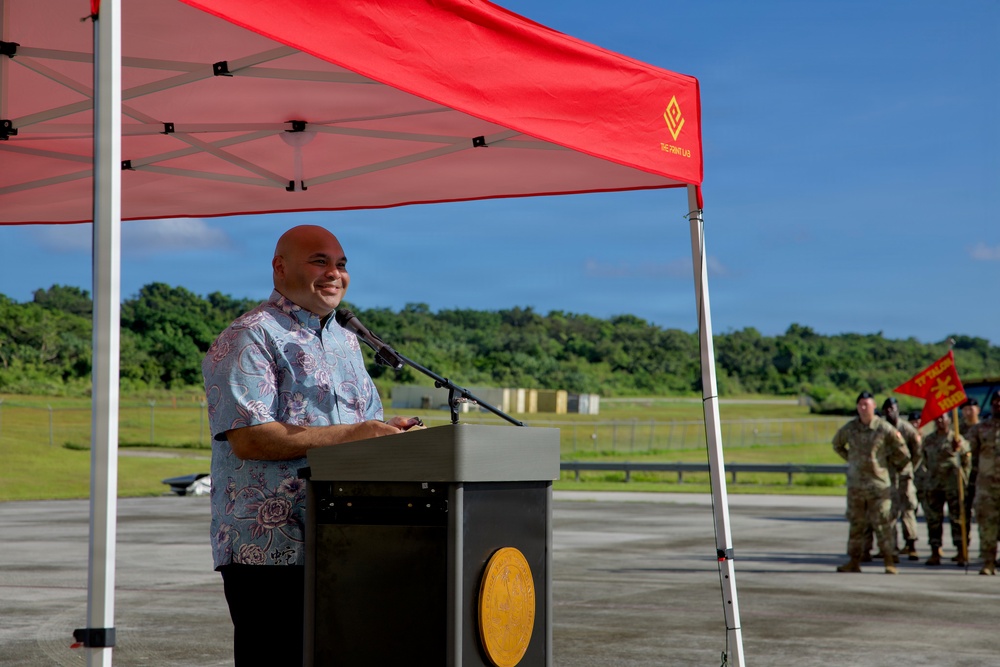 Task Force Talon Change of Command 2025