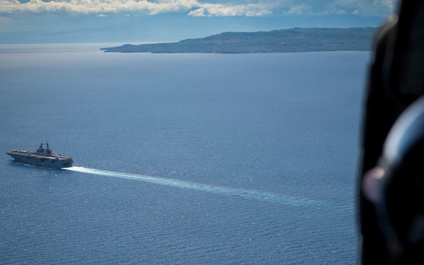 USS Boxer Conducts Sulu Sea Transit