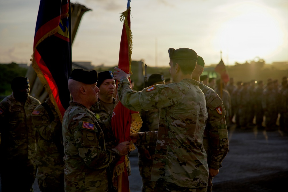 Task Force Talon Change of Command 2025