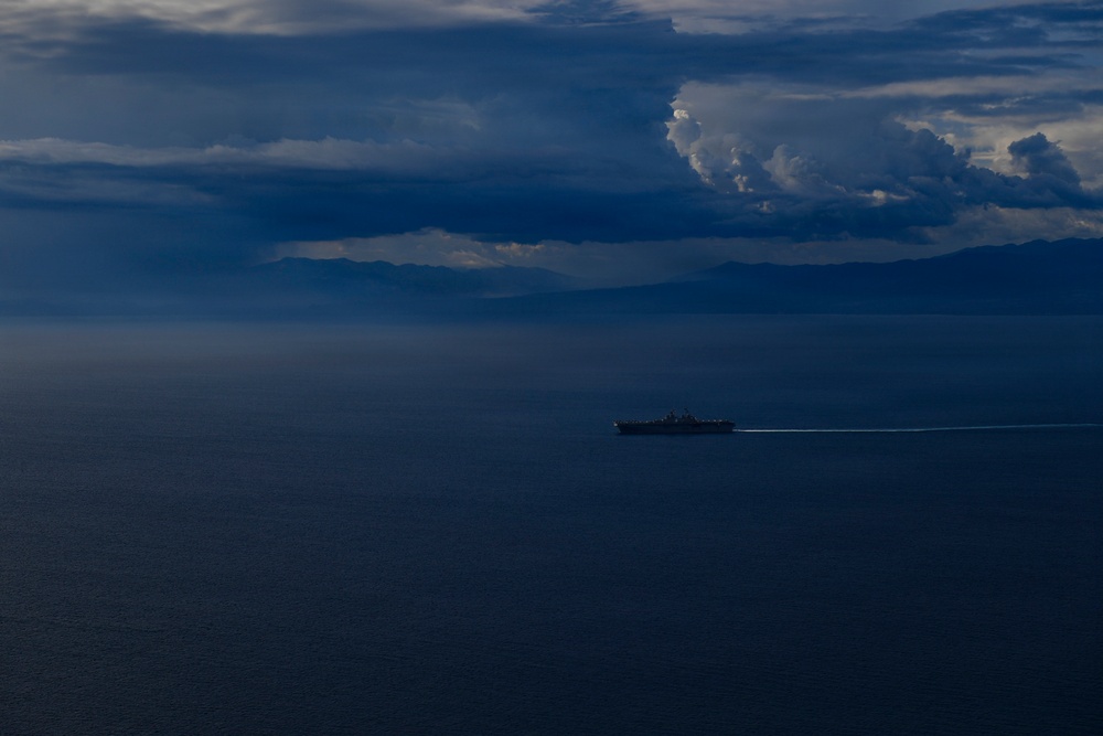 USS Boxer Conducts Sulu Sea Transit