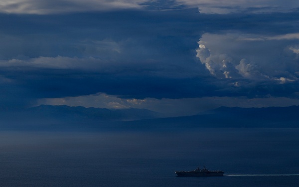 USS Boxer Conducts Sulu Sea Transit