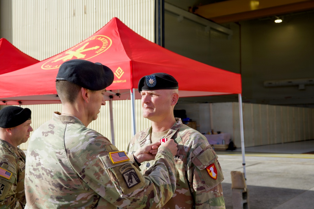 Task Force Talon Change of Command 2025