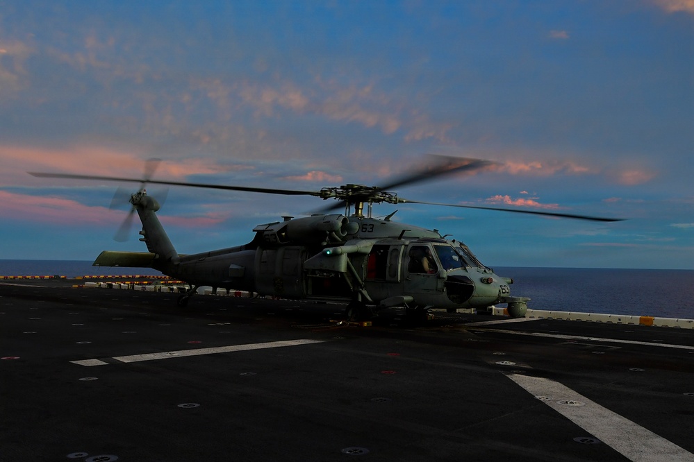 USS Boxer Conducts Sulu Sea Transit