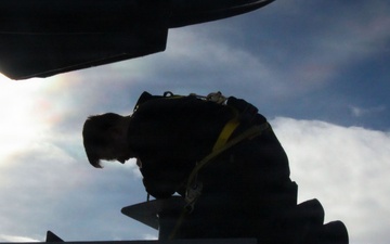 Antenna Maintenance Aboard Boxer