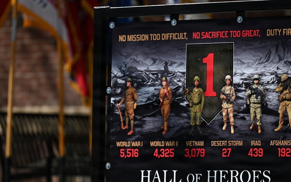 1st Infantry Division Hall of Heroes Ribbon Cutting Ceremony