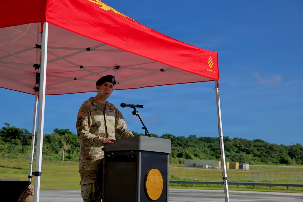 Task Force Talon Change of Command 2025