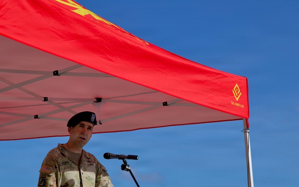 Task Force Talon Change of Command 2025