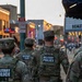 Tennessee National Guard patrols Beale Street during Bike Night in Memphis, Tennessee