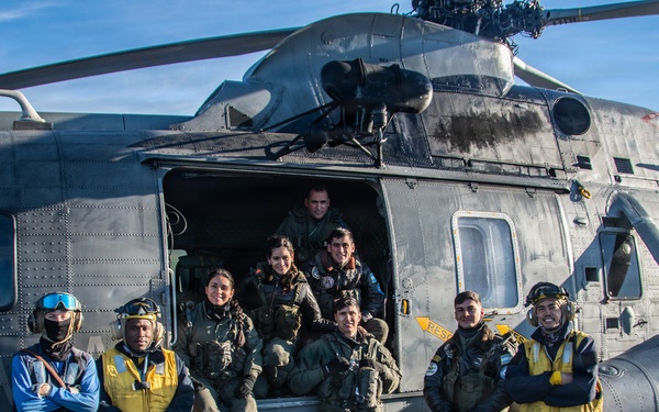 Argentine Service Members Embark Nimitz for SME Exchange