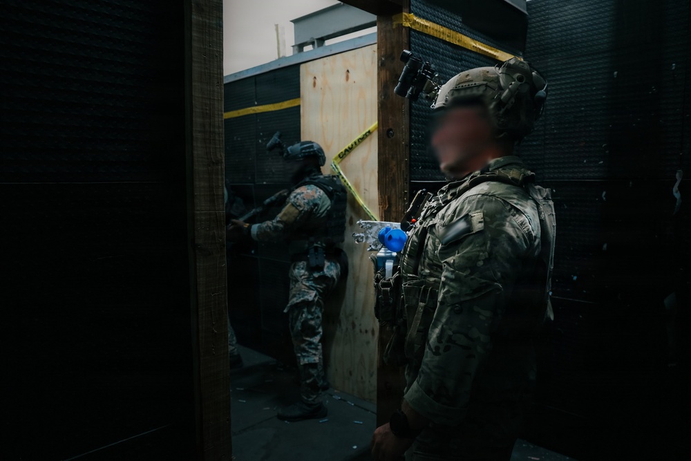 U.S. Army Green Berets train alongside Jamaican Special Operations Forces